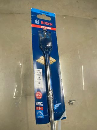 Broca fresadora Bosch 22mm x 40cm