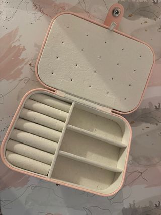 Joyero rosa pequeño