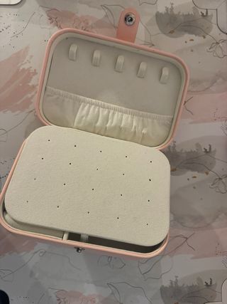 Joyero rosa pequeño