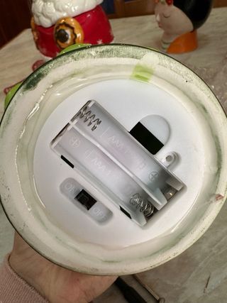 Albero di Natale in ceramica con luci