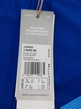 Bañador Adidas 3 Barras hombre