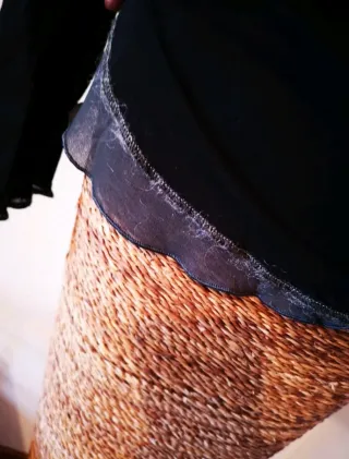 Jersey Zara Negro Capucha