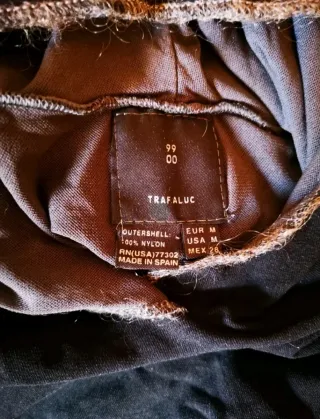 Jersey Zara Negro Capucha