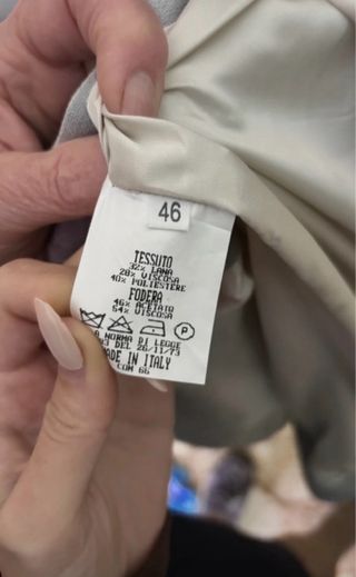 Completo elegante grigio