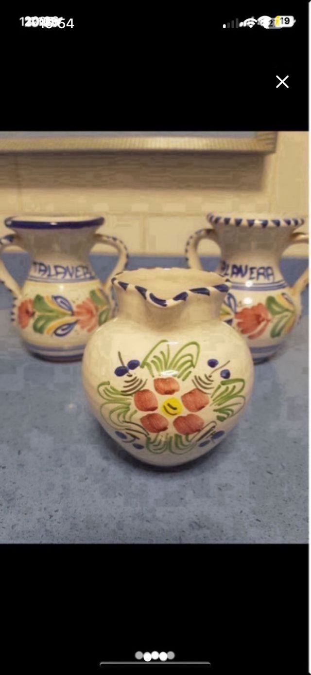 Lote 4 Cerámicas Talavera