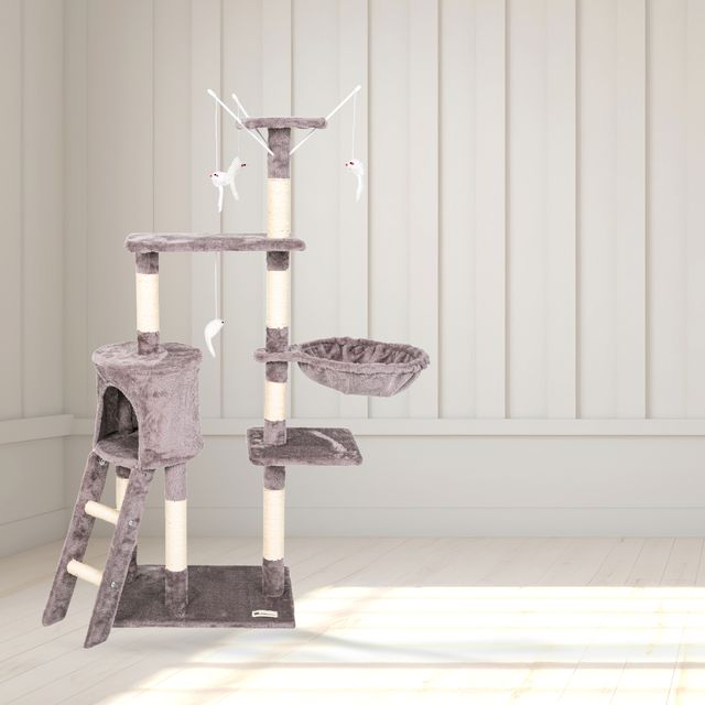 Albero gratta per gatti NENI grigio