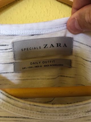 Camiseta de Zara talla L