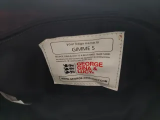 Borsa George Gina & Lucy marrone/petrolio