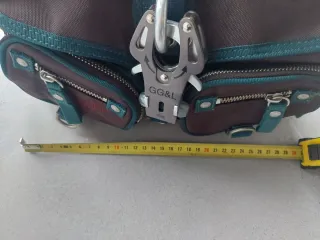 Borsa George Gina & Lucy marrone/petrolio