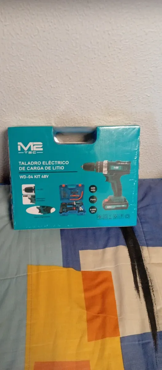 Taladro Eléctrico Litio WD-04 KIT 48V