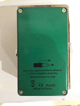 Pedal Demonfx TS GREEN Overdrive