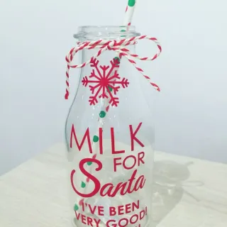 Botellitas de Navidad personalizadas