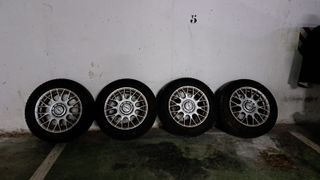 Llantas BBS 195/60 R15 con tornillería. Se recoge
