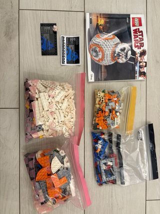 Lego Star Wars BB-8 Replica Sticker Set 75187