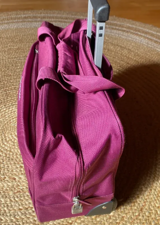 Juego 4 maletines trabajo morado