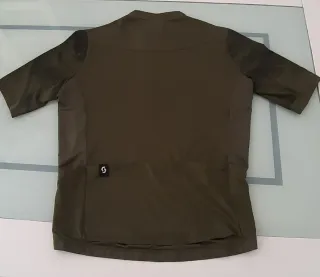Maillot Ciclismo Scott Verde Militar