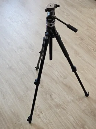 Trípode Manfrotto 190X PROB + Rótula Velbon PH-157