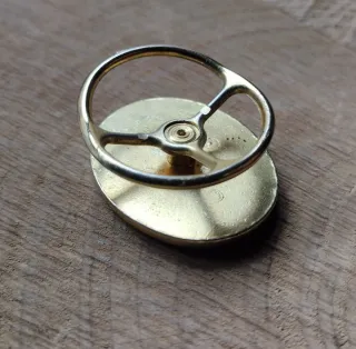 Anillo para pañuelo con motivos ecuestres