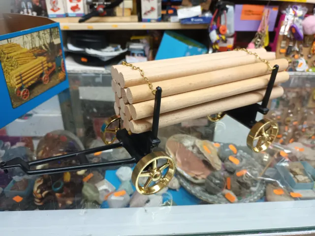 Wilesco A42 Vagone con tronchi