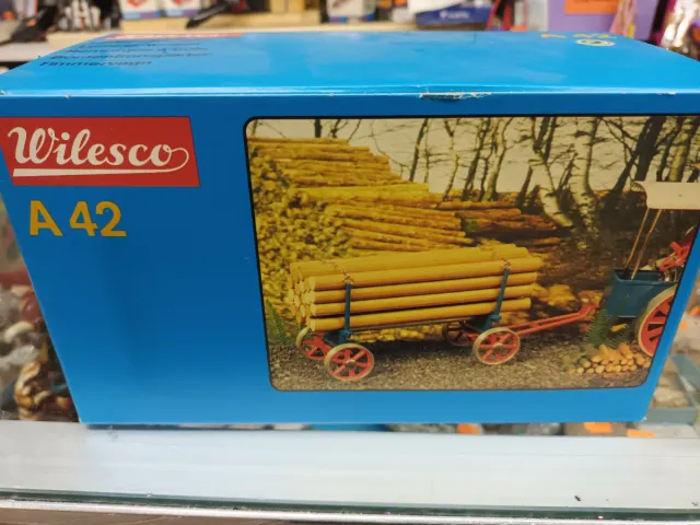Wilesco A42 Vagone con tronchi