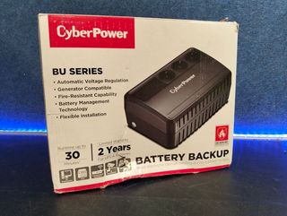 UPS CyberPower BU650E 650VA 360W 3 salidas AC