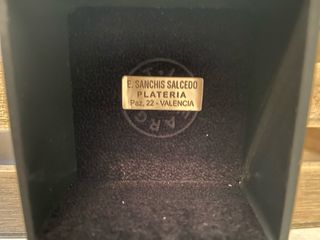 Pendientes plata y brillantes