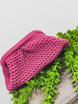 Bolso Clutch Rosa