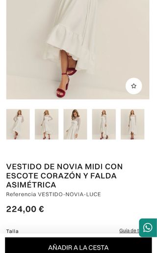 Vestido de Novia Blanco