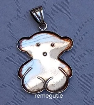 Colgante Oso Plata