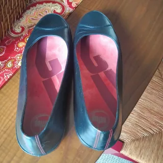 Bailarinas Fitflop Piel Negras