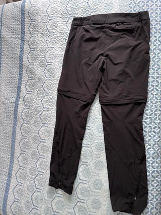 Pantalones desmontables Quechua negros