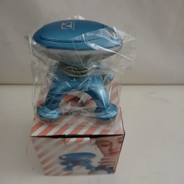 Mini massaggiatore elettrico blu