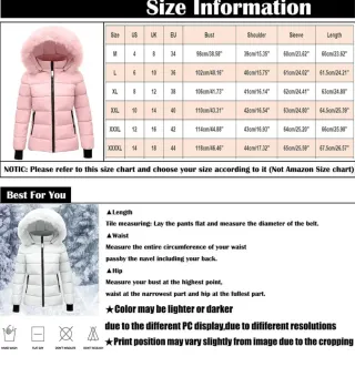 Abrigo de invierno blanco con capucha