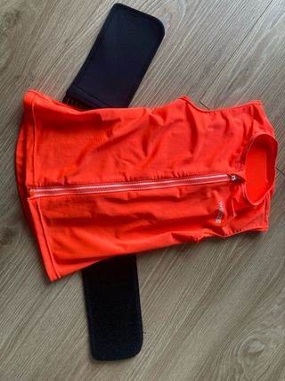 Chaleco Protección Dorsal Wedze DBCK 100 Junior