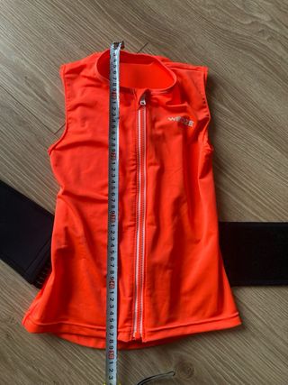 Chaleco Protección Dorsal Wedze DBCK 100 Junior