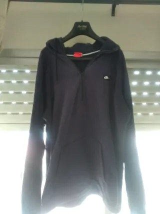 Sudadera Nike Azul con Cremallera Media