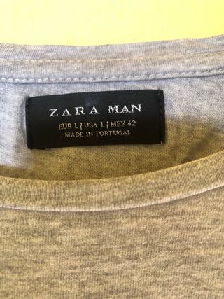 Camiseta Zara talla L