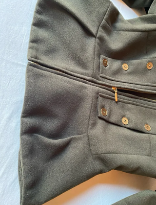 Blazer militar verde Trucco Talla 44