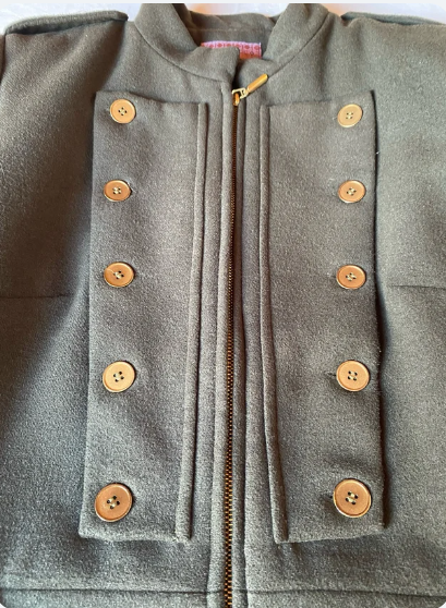 Blazer militar verde Trucco Talla 44