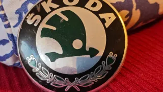 2 Emblemas Logo Skoda