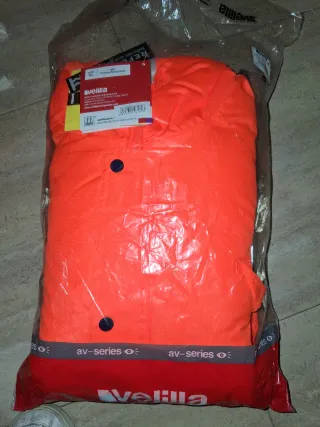 Parka Cazadora Chubasquero Velilla XL Naranja