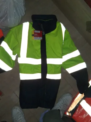 Parka Cazadora Chubasquero Velilla XL Naranja