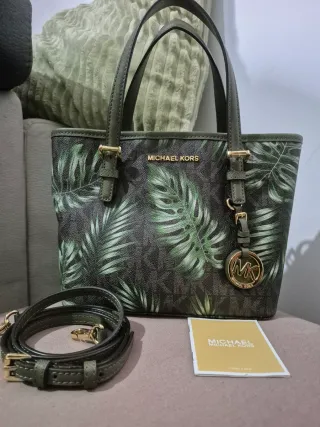 Borsa Michael Kors fantasia foglie