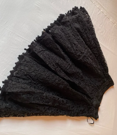 Falda Adolfo Dominguez bordada T42