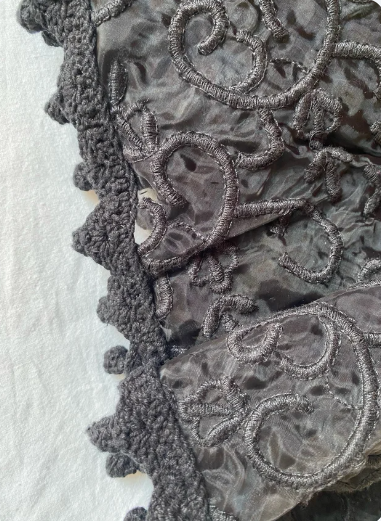 Falda Adolfo Dominguez bordada T42