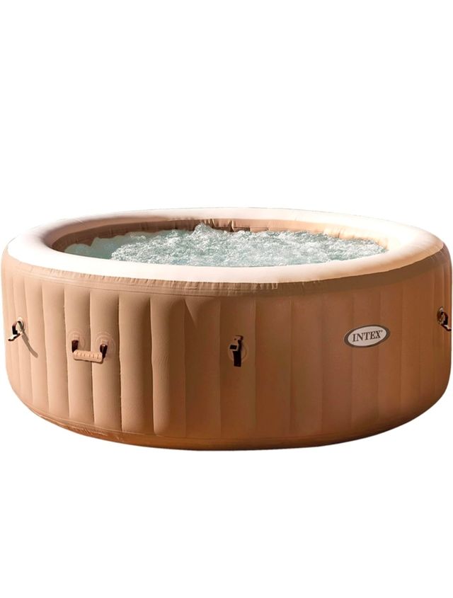 Intex 28426EX Spa hinchable, Beige, 4 Personas