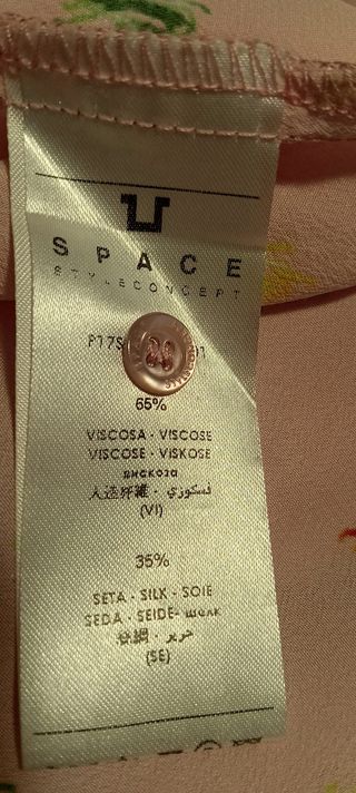 Camisa SPACE Estampada Talla 40