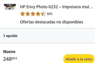 HP Envy Photo 6232 – Impresora
