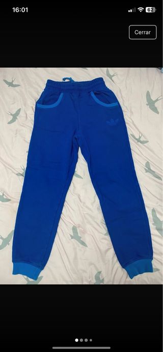 Chandal azul adidas