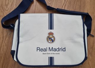 Maletín Real Madrid Portátil Azul y Blanco